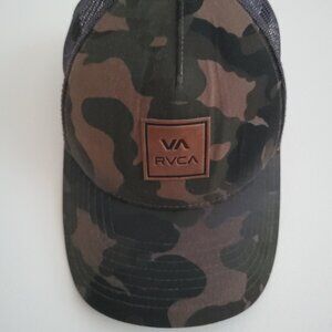 RVCA camo hat boys youth cap